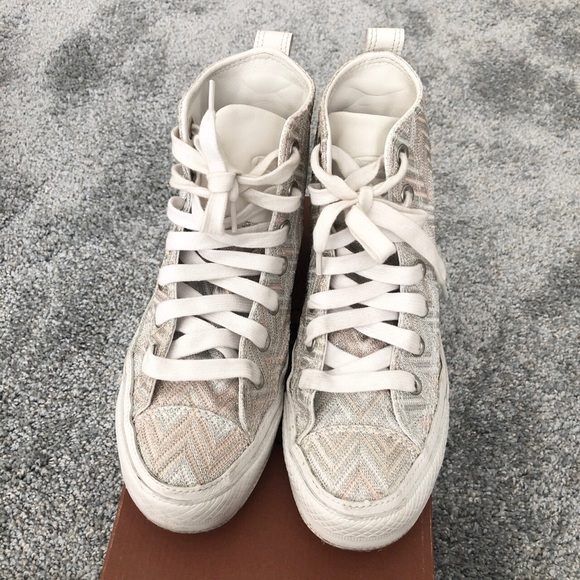 Converse Shoes - Missoni x Converse high top sneakers